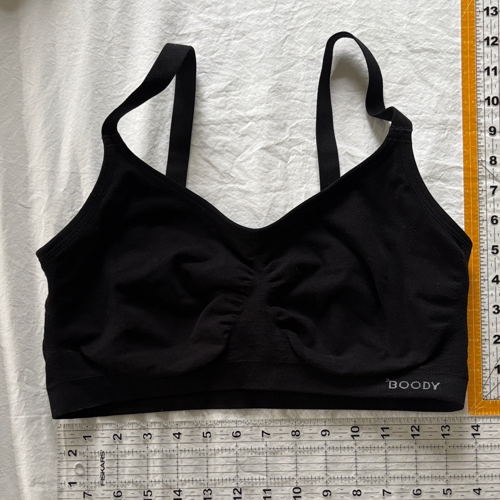 BOODY Black Bra, XL